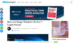 
                            10. How to Change Windows 10, 8 or 7 Logon Screen - ...