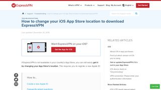 
                            13. How to Change Your App Store Country to Download ExpressVPN (iOS)