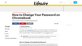 
                            5. How to Change Your Chromebook Password - Lifewire