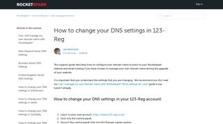 
                            11. How to change your DNS settings in 123-Reg – Rocketspark