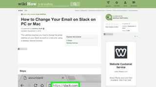 
                            8. How to Change Your Email on Slack on PC or Mac: 10 Steps