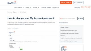 
                            2. How to change your My SkyMesh password | SkyMesh