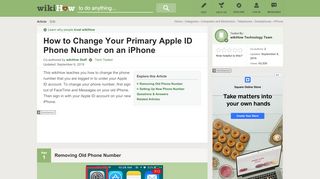 
                            8. How to Change Your Primary Apple ID Phone Number on an iPhone