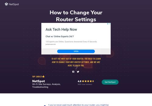 How to Change Your Router Settings (Login, IP, Channel, ...