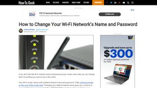 
                            7. How to Change Your Wi-Fi Network's Name and Password