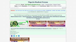 
                            7. How To Check 2017/2018 Npower Assessment Test Result Successfully ...
