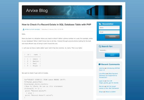 
                            3. How to Check if a Record Exists in SQL Database Table with PHP ...