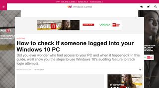 
                            12. How to check if someone logged into your Windows 10 PC | Windows ...