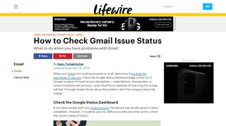 
                            5. How to Check if Your Gmail Is Working - Lifewire