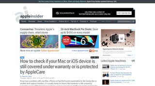 
                            12. How to check if your Mac or iOS device is still covered under warranty ...