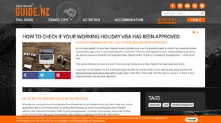 
                            8. How to Check if Your Working Holiday Visa Has Been Approved ...