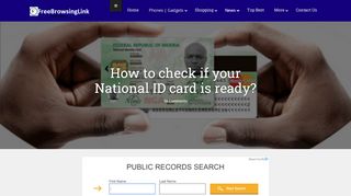 
                            9. How to check National ID Card Status Online - FreeBrowsingLink