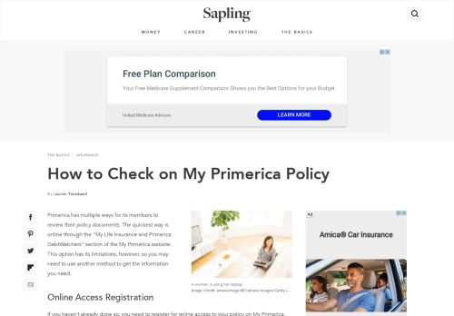 
                            5. How to Check on My Primerica Policy | Sapling.com