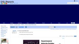 
                            11. How to check RCN email - RCN | DSLReports Forums