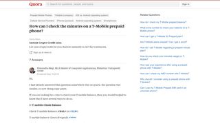 
                            10. How to check the minutes on a T-Mobile prepaid phone - Quora