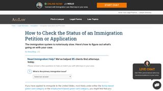 
                            9. How to Check the Status of an Immigration Petition or Application ...