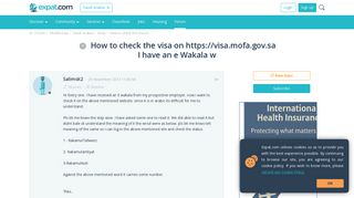 
                            11. How to check the visa on https://visa.mofa.gov.sa I have an e ...