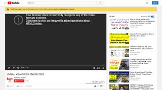 
                            4. How To Check UMRAH Visa Online - YouTube