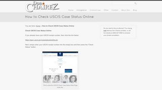 
                            12. How to Check USCIS Case Status Online - Don Chairez