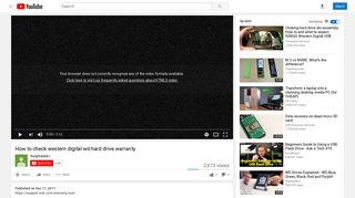 
                            6. How to check western digital wd hard drive warranty - YouTube