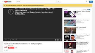 
                            11. How to Check Your Star Points Balance via the MyDialog App - YouTube