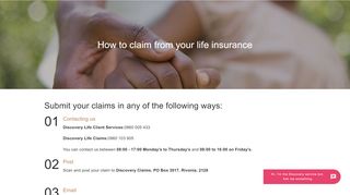 
                            7. How To Claim From Your Life Insurance | Discovery Life - Discovery