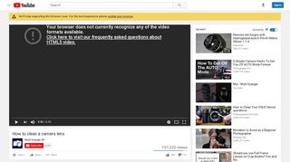 
                            12. How to clean a camera lens - YouTube