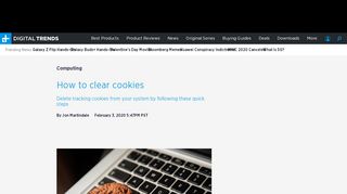 
                            12. How to Clear Cookies | Digital Trends