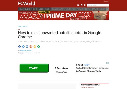 
                            1. How to clear unwanted autofill entries in Google Chrome | PCWorld