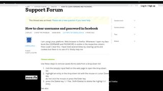 
                            9. How to clear username and password in facebook | Firefox Support ...