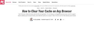 
                            10. How to Clear Your Cache on Any Browser | PCMag.com