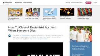 
                            11. How To Close A DeviantArt Account When Someone Dies | ...