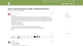 
                            12. How to close all sessions in Xrdp . Problem with drives - Support ...