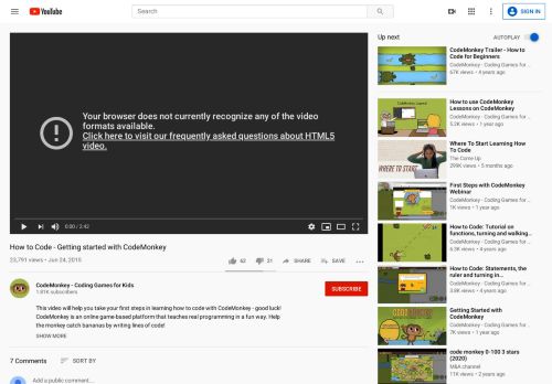 
                            6. How to Code - Getting started with CodeMonkey - YouTube
