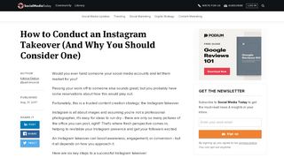 
                            11. How to Conduct an Instagram Takeover (And Why You Should ...