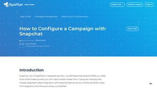 
                            10. How to Configure a Campaign with Snapchat – Help Center