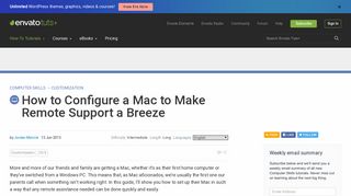 
                            9. How to Configure a Mac to Make Remote Support a Breeze