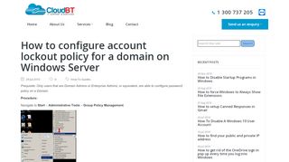 
                            6. How to configure account lockout policy for a domain on Windows ...