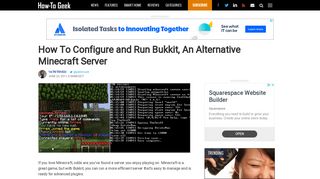 
                            12. How To Configure and Run Bukkit, An Alternative Minecraft Server