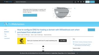
                            12. How to configure DNS for hosting a domain with 000webhost.com when ...