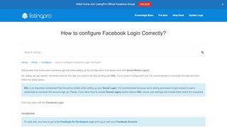 
                            5. How to configure Facebook Login Correctly? – ListingPro ...