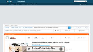 
                            9. How to Configure FileZilla for use with PS3 FTP Server - NextGenUpdate