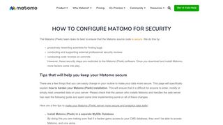 
                            4. How to configure Matomo for security User Guide - Analytics Platform ...
