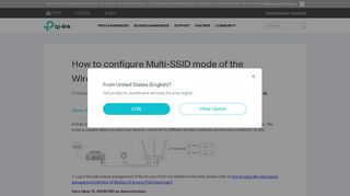 
                            10. How to configure Multi-SSID mode of the Wireless N Access Point ...