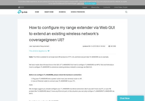 
                            12. How to configure my range extender via Web GUI to extend an ...