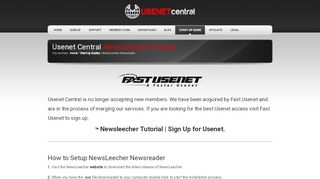 
                            9. How to Configure Newsleecher Newsreader with Usenet Central Service