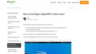 
                            13. How to Configure OpenVPN in Kali Linux? – IPVanish