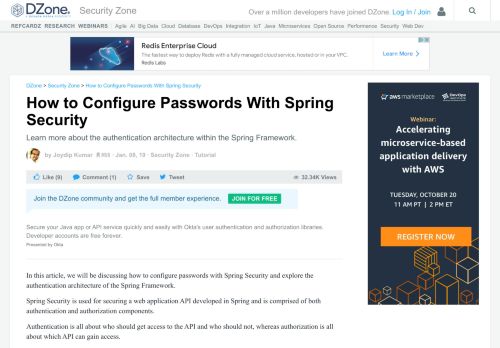 
                            12. How to Configure Passwords With Spring Security - DZone Security