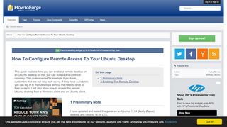 
                            6. How To Configure Remote Access To Your Ubuntu Desktop