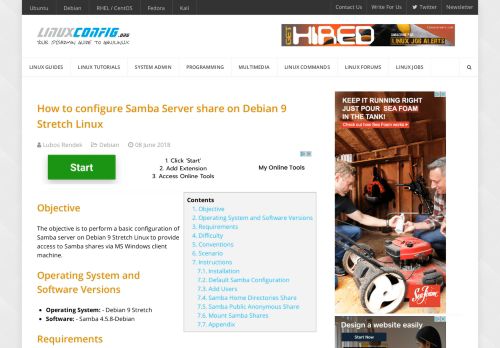 
                            4. How to configure Samba Server share on Debian 9 Stretch Linux ...